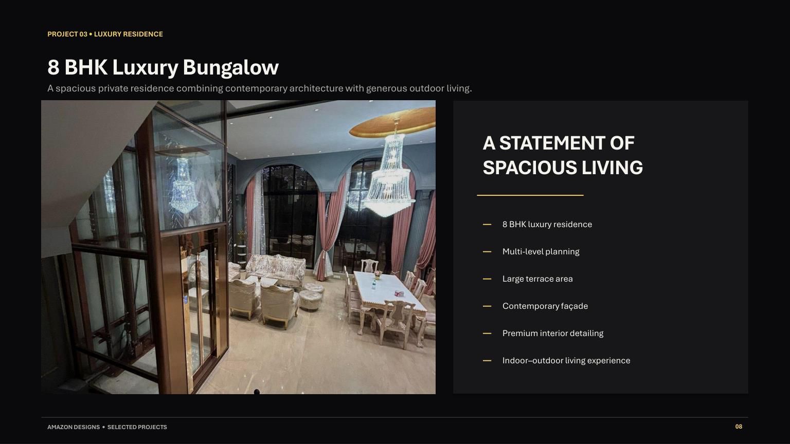 Profile page 27 — 8 BHK luxury bungalow
